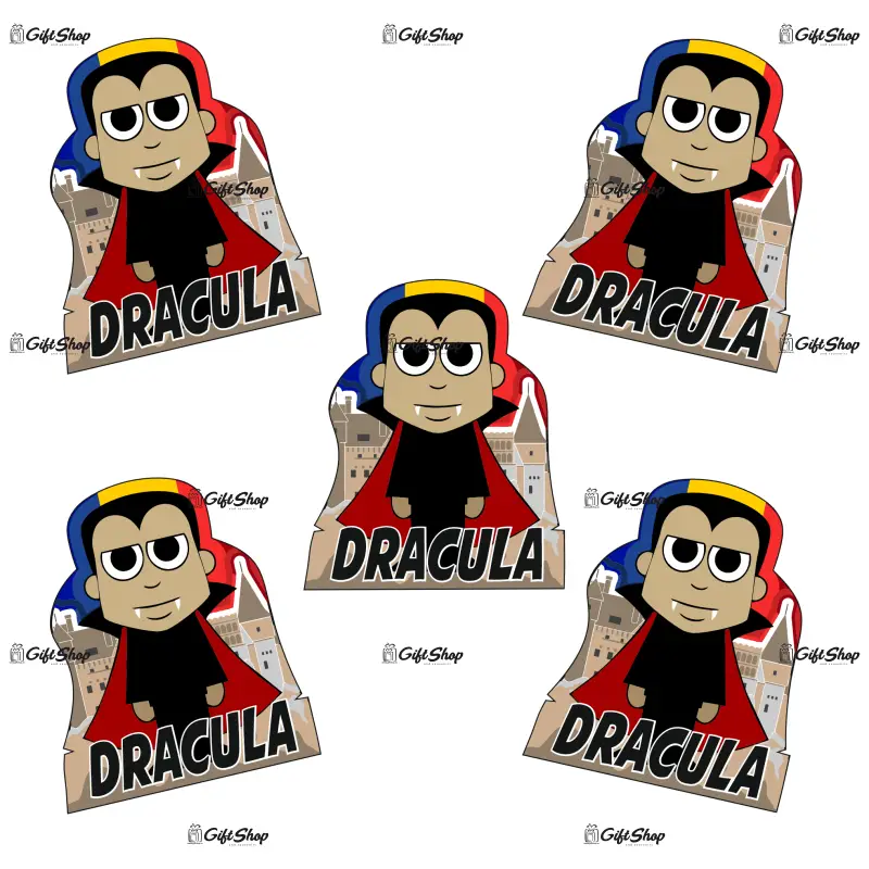 Dracula, romania, magnet frigider mgs015